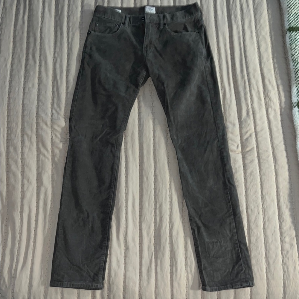 Vintage Dark Gray Corduroy Jeans